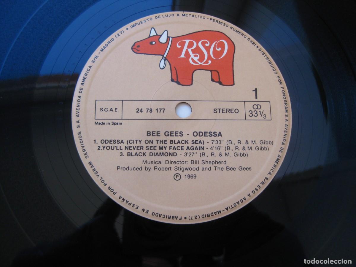 Discos de vinilo: DISCO VINILO LP BEE GEES ODESSA - Foto 5