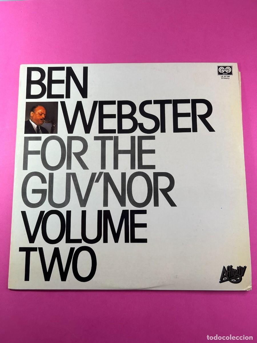 Discos de vinilo: BEN WEBSTER / FORT THE GUVNOR VOLUME TWO - LP - Foto 1