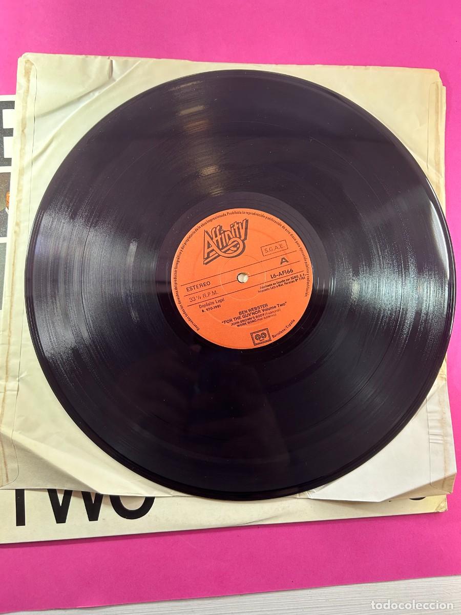 Discos de vinilo: BEN WEBSTER / FORT THE GUVNOR VOLUME TWO - LP - Foto 3