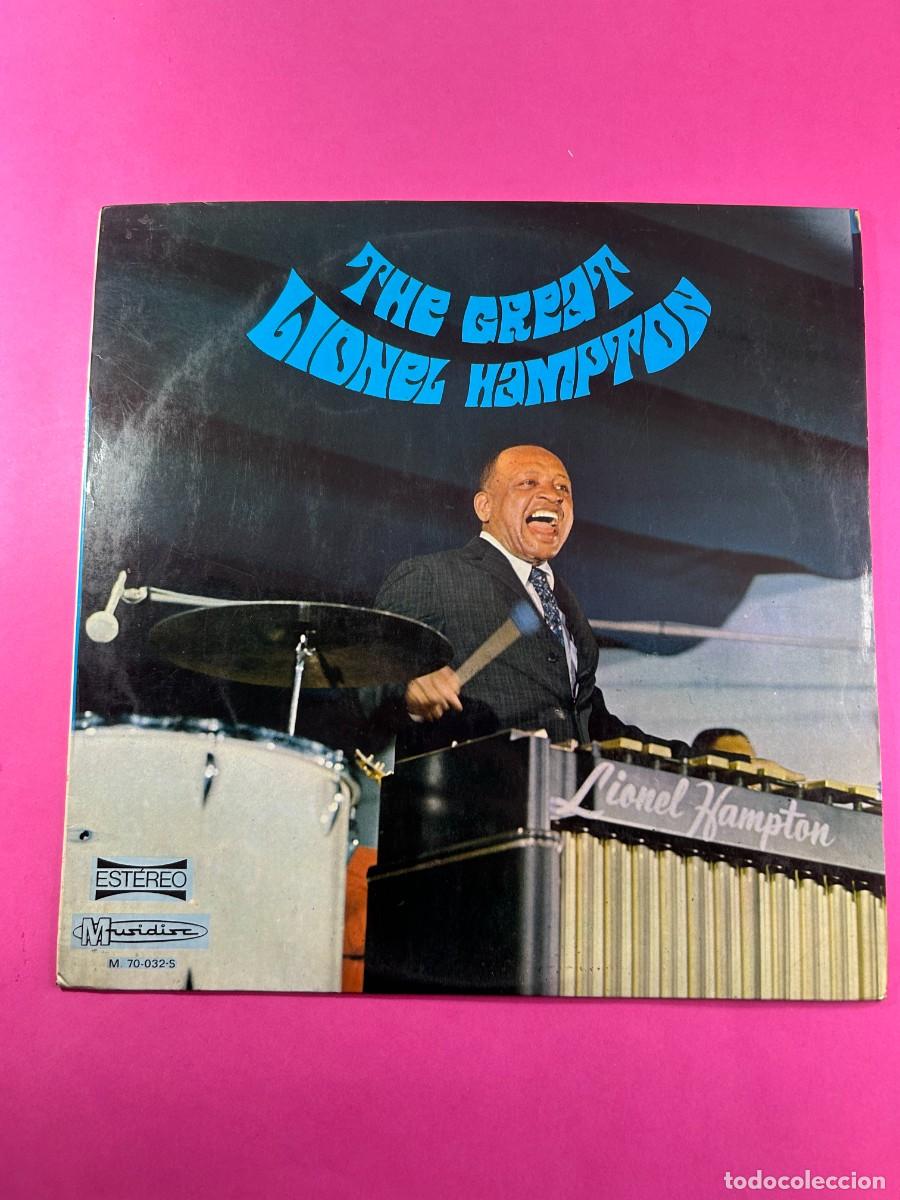 Discos de vinilo: LIONEL HAMPTON / THE GREAT - LP - Foto 1