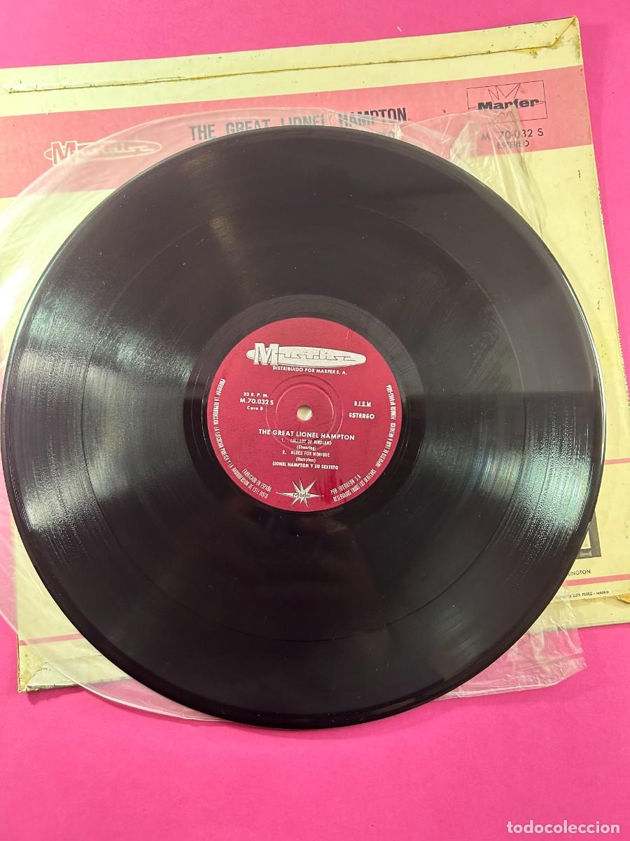 Discos de vinilo: LIONEL HAMPTON / THE GREAT - LP - Foto 3
