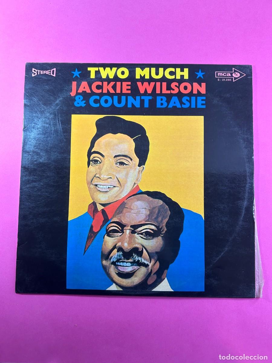 Discos de vinilo: JACKIE WILSON & COUNT BASIE / TWO MUCH - LP - Foto 1