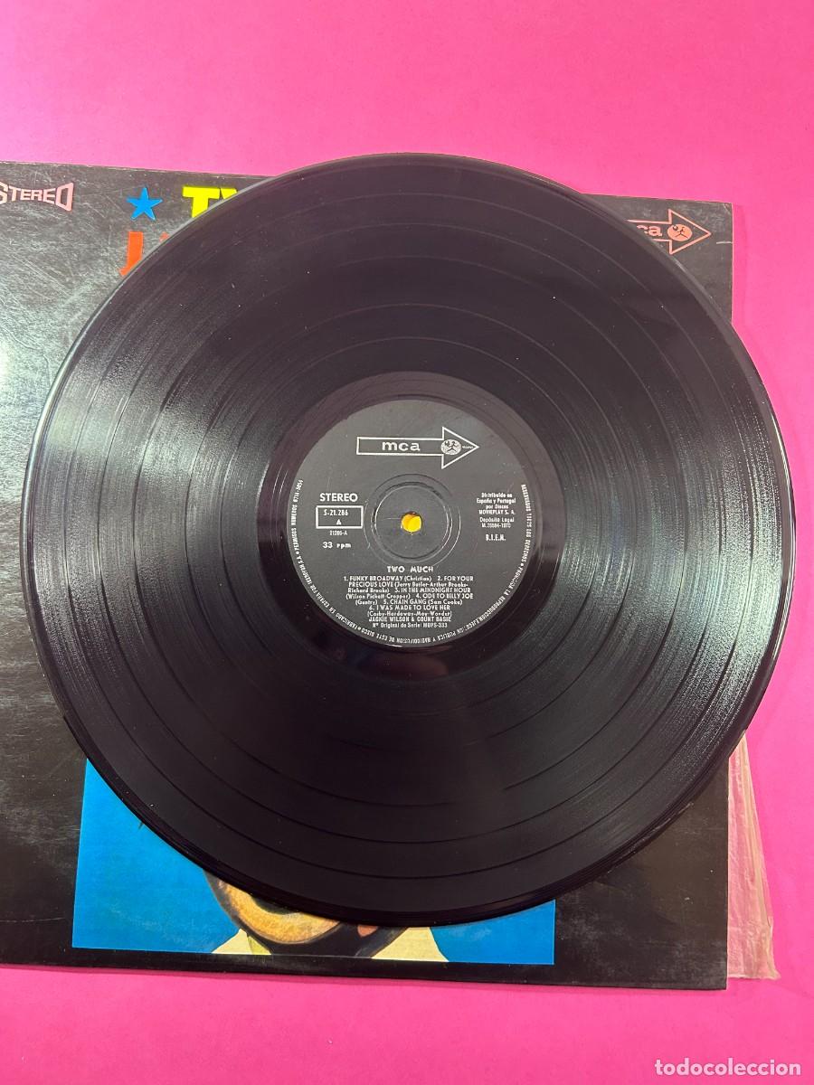Discos de vinilo: JACKIE WILSON & COUNT BASIE / TWO MUCH - LP - Foto 3