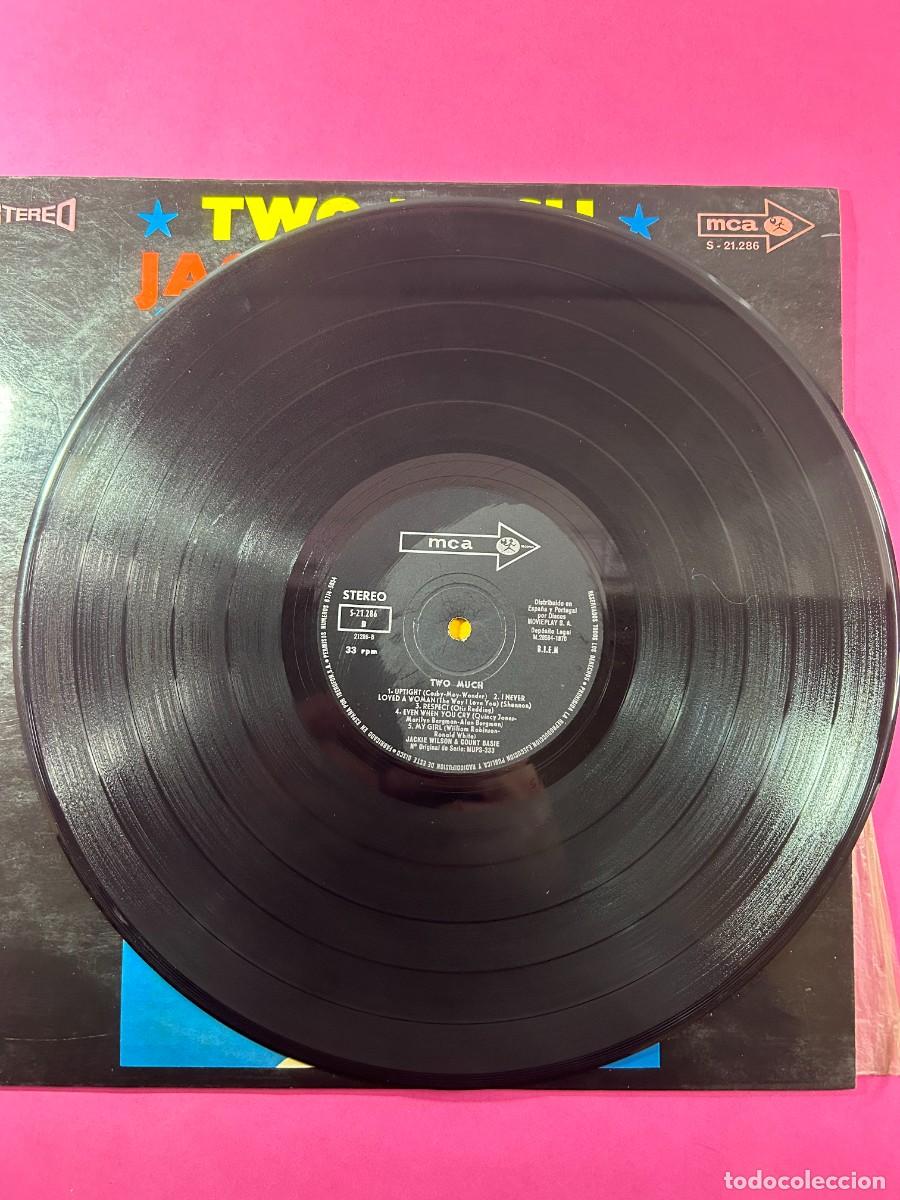 Discos de vinilo: JACKIE WILSON & COUNT BASIE / TWO MUCH - LP - Foto 4