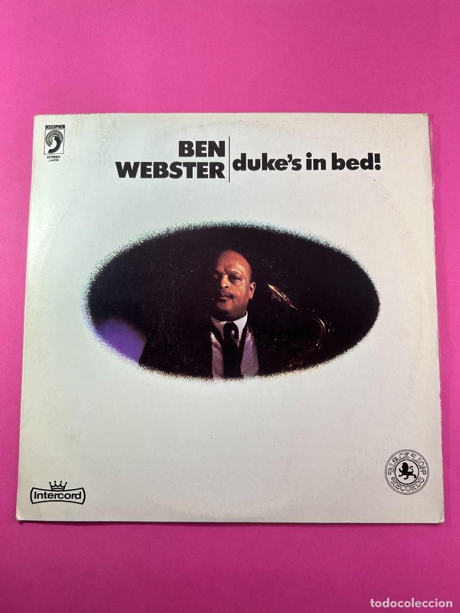 Discos de vinilo: BEN WEBSTER / DUKES IN BED! - LP - Foto 1