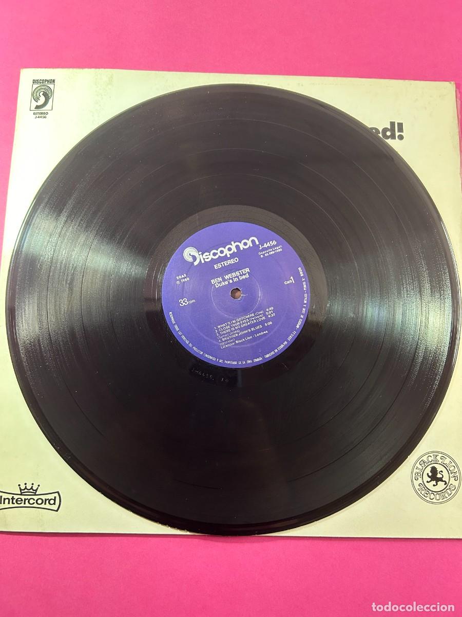 Discos de vinilo: BEN WEBSTER / DUKES IN BED! - LP - Foto 3
