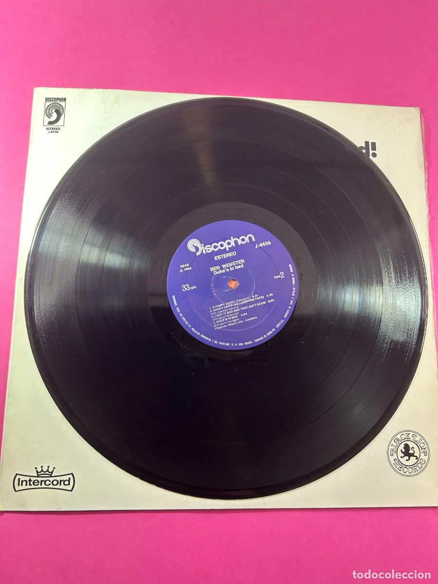 Discos de vinilo: BEN WEBSTER / DUKES IN BED! - LP - Foto 4