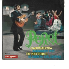 Discos de vinilo: PERET CASTIGADORA, ANDAMDO VOY,ES PREFERIBLE, EL MESON DEL GITANO, 1969