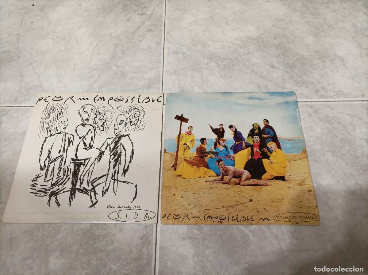 Discos de vinilo: Peor impossible singles -la movida- - Foto 1