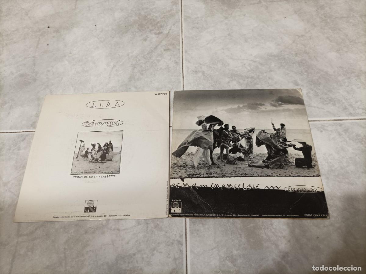 Discos de vinilo: Peor impossible singles -la movida- - Foto 2