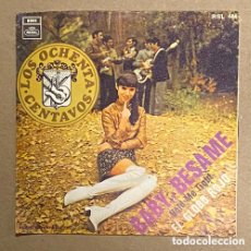 Discos de vinilo: SINGLE VINILO. LOS OCHENTA CENTAVOS “BABY, BÉSAME” + 2 CANCIONES (EMI REGAL 1968).