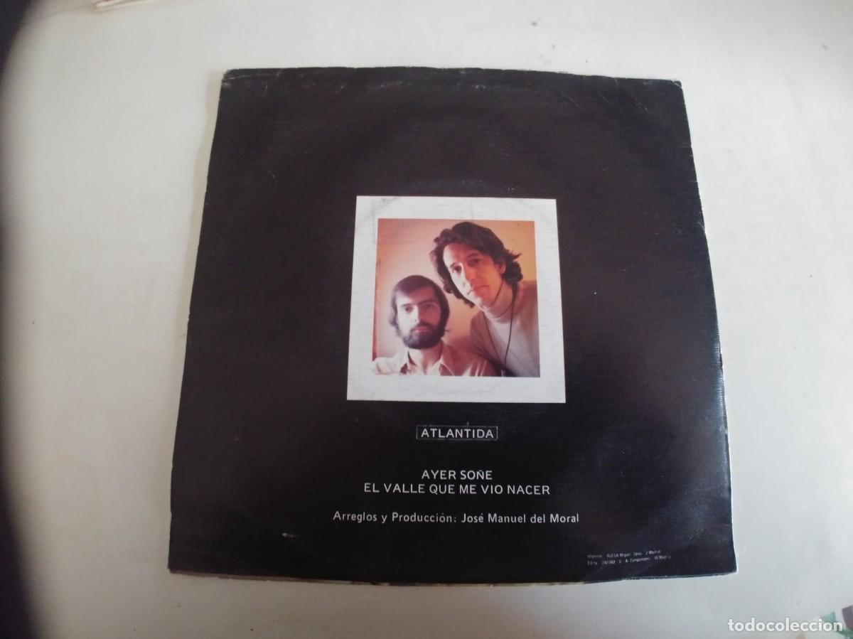 Discos de vinilo: ATLANTIDA-SINGLE AYER SO&Ntilde;E - Foto 2