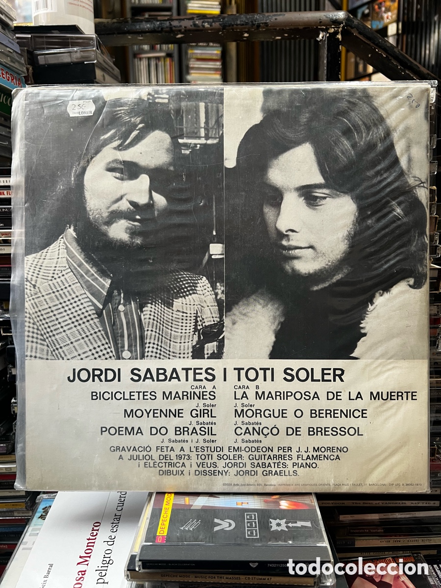 Discos de vinilo: Jordi Sabates Toti Soler - Foto 2