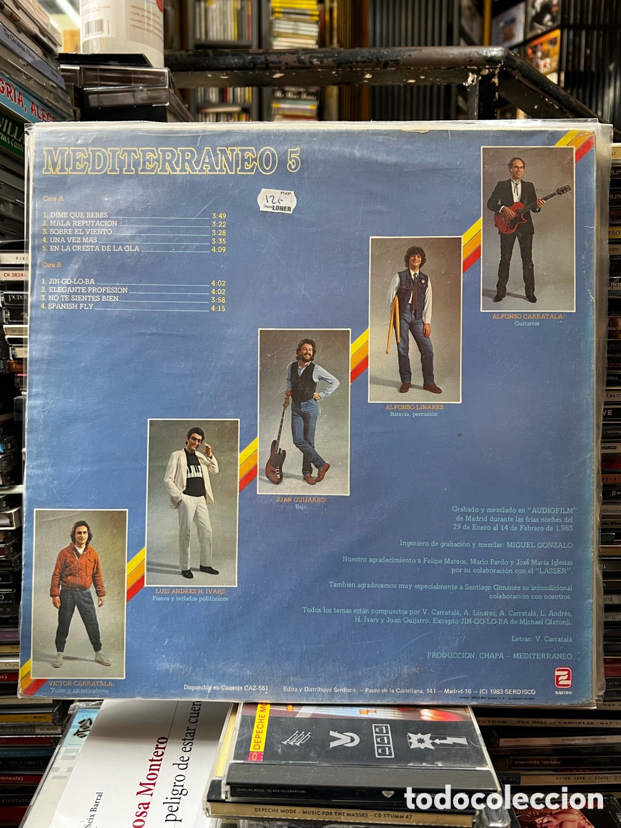 Discos de vinilo: Mediterr&aacute;neo 5 - Foto 2