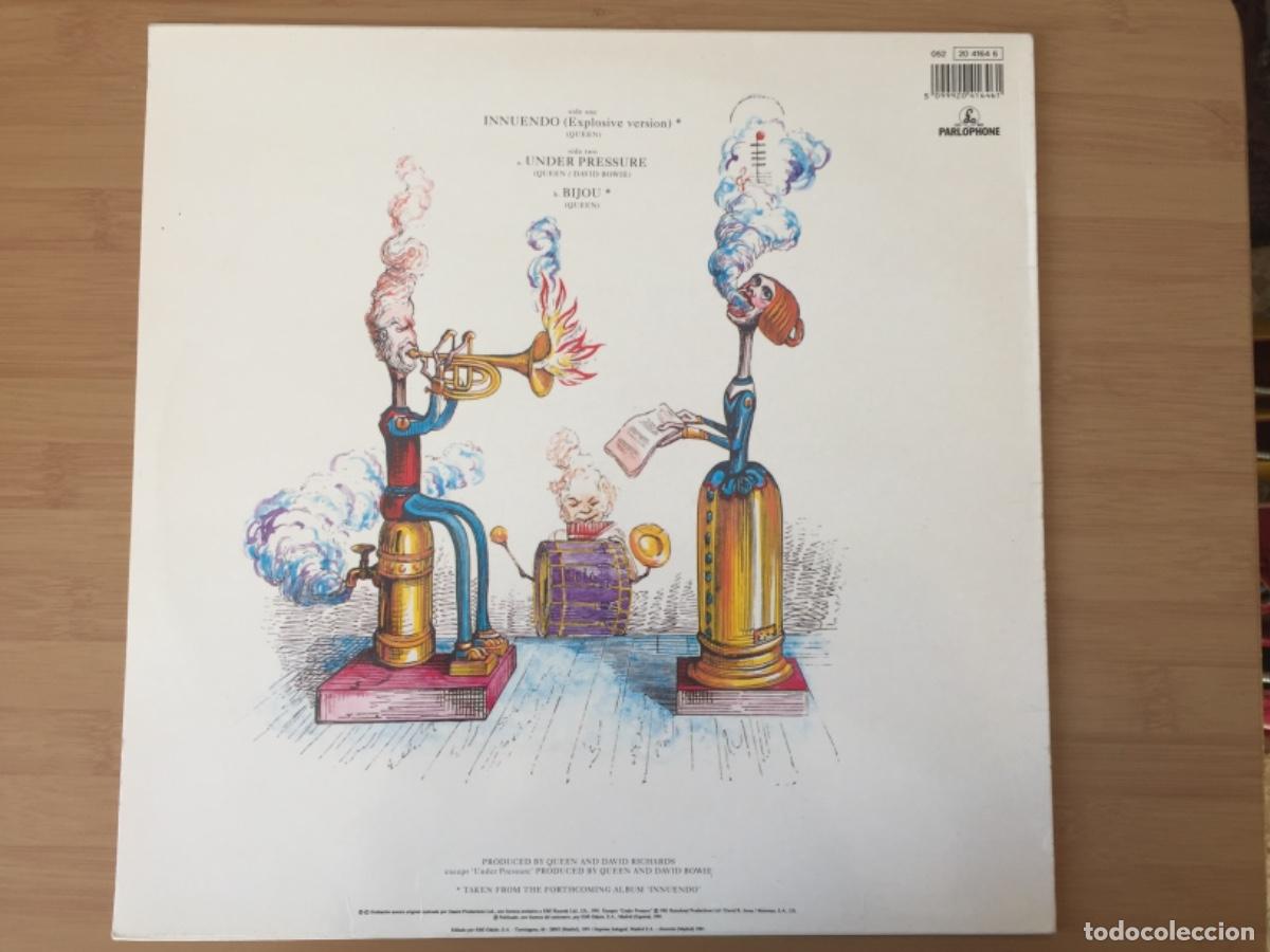 Discos de vinilo: QUEEN. Innuendo (explosive version) (vinilo maxi 1991) - Foto 2