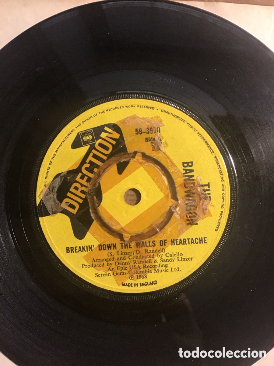 Discos de vinil: The Bandwagon Breakin&rsquo; Down The Walls Of Heartache