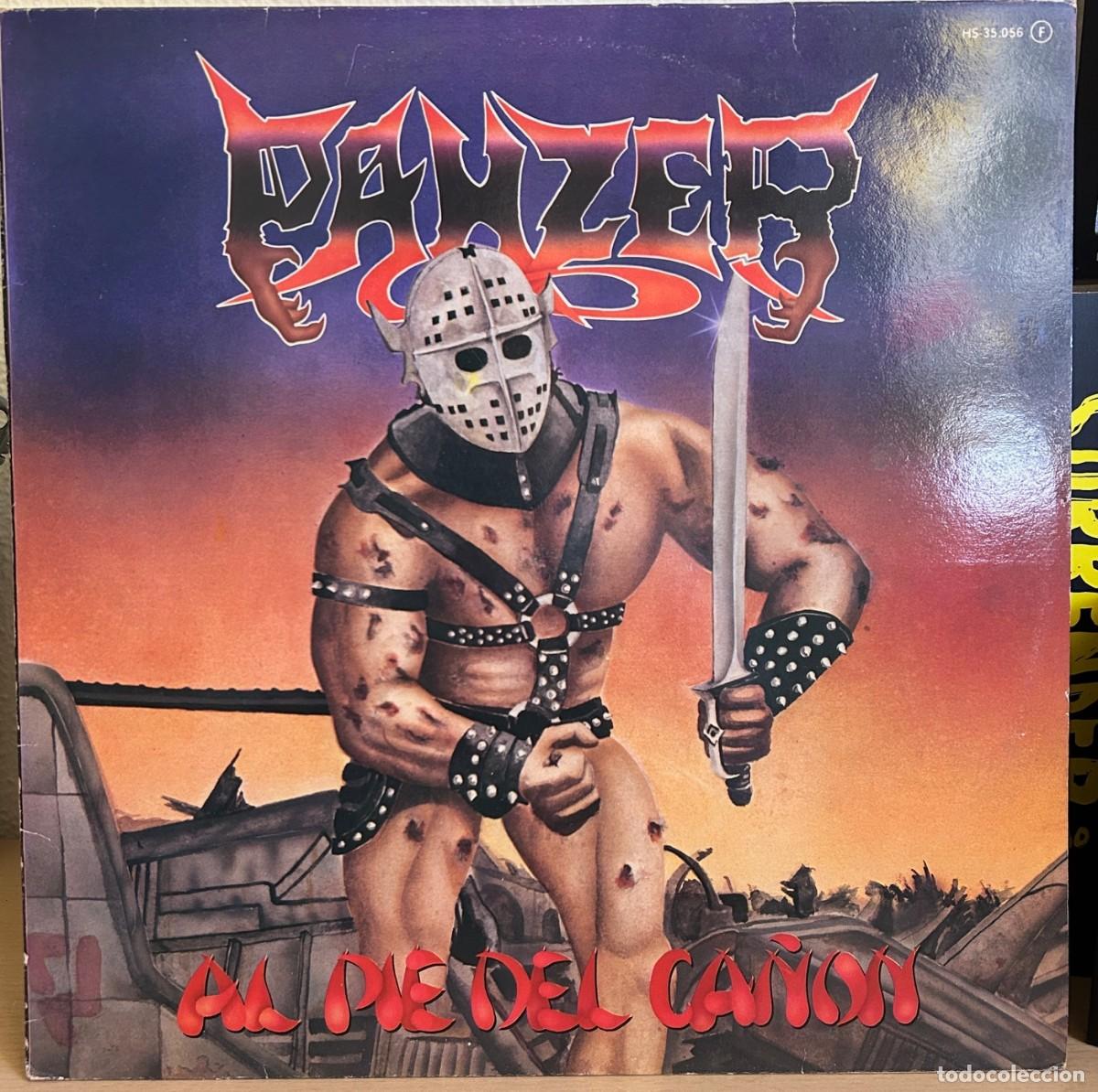 Discos de vinilo: Panzer (5) &lrm;&ndash; Al Pie Del Ca&ntilde;&oacute;n. VG +/ VG+. 1982. SPAIN - Foto 1