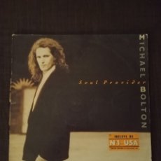 Dischi in vinile: MICHAEL BOLTON SOUL PROVIDER LP 1989