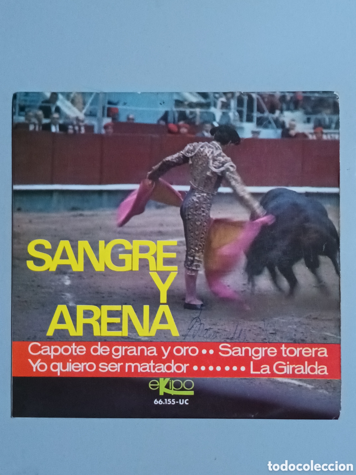 Discos de vinilo: Sangre y arena - Foto 1