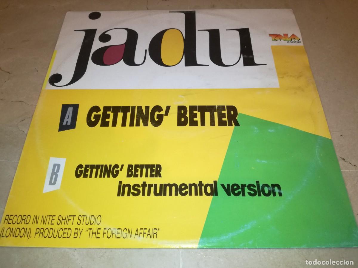 Discos de vinilo: JADU-GETTING BETTER-ORIGINAL 1990 - Foto 1