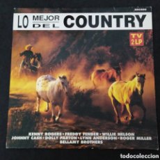 Dischi in vinile: LO MEJOR DEL COUNTRY - VARIOS - ARCADE - 1993 - DOBLE LP