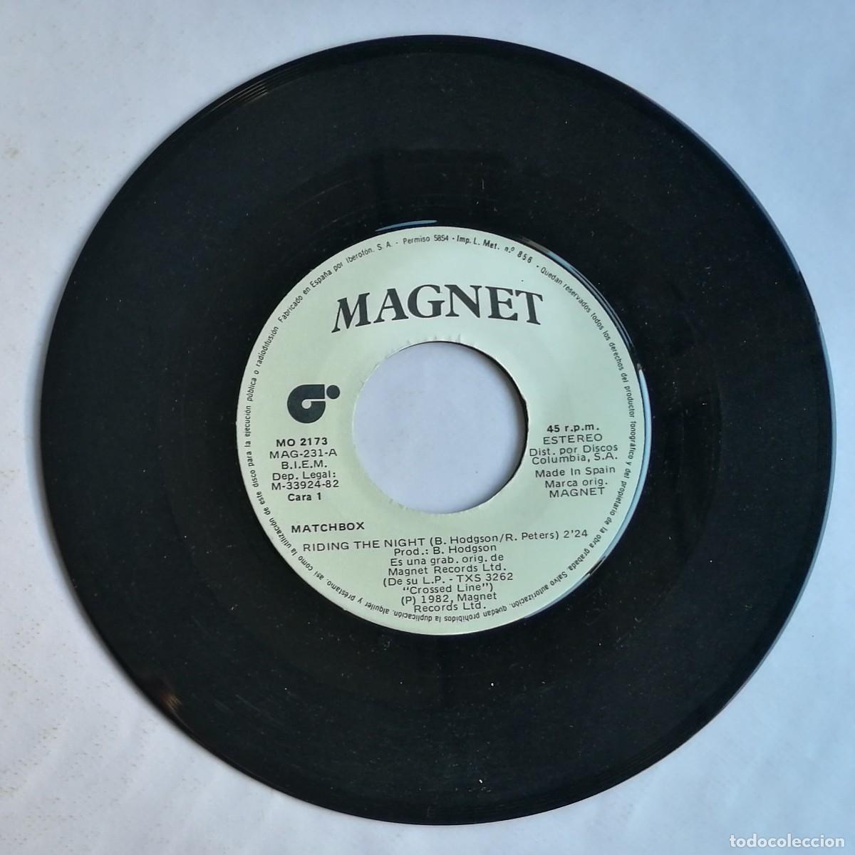 Discos de vinilo: Matchbox, Riding the Night, Magnet MO 2173 - Foto 3