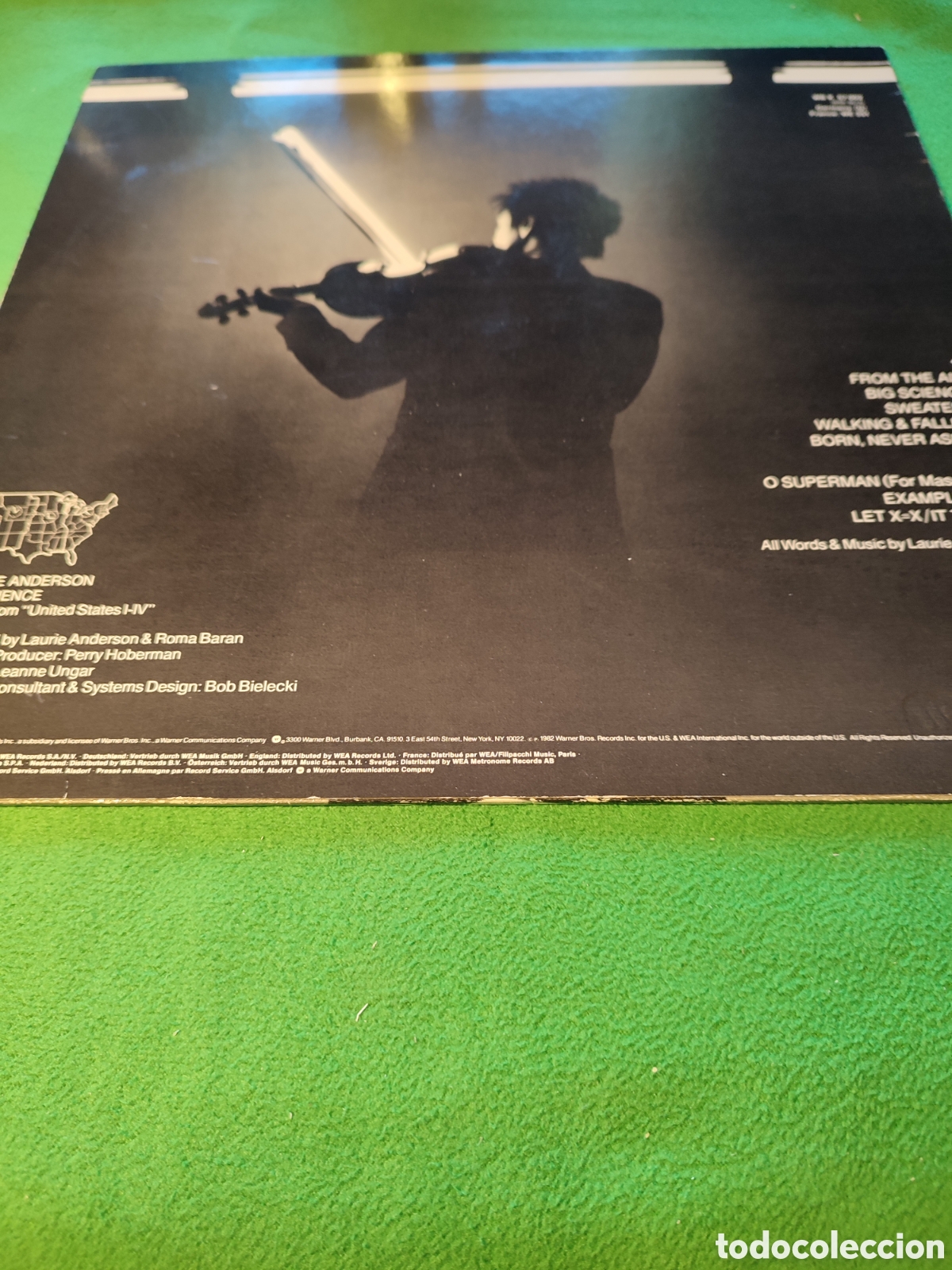 Discos de vinilo: Laurie Anderson - Big science - Foto 2