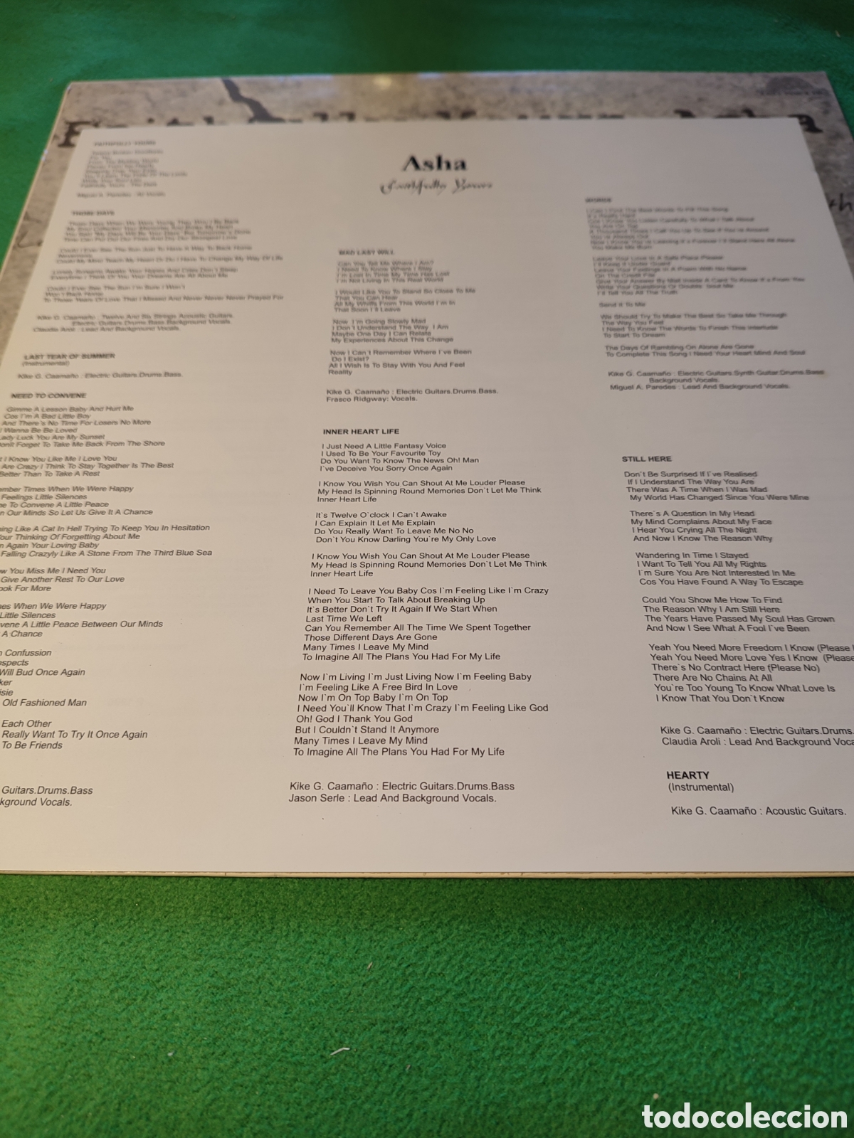 Discos de vinilo: Asha - Faithfully yours - Foto 3