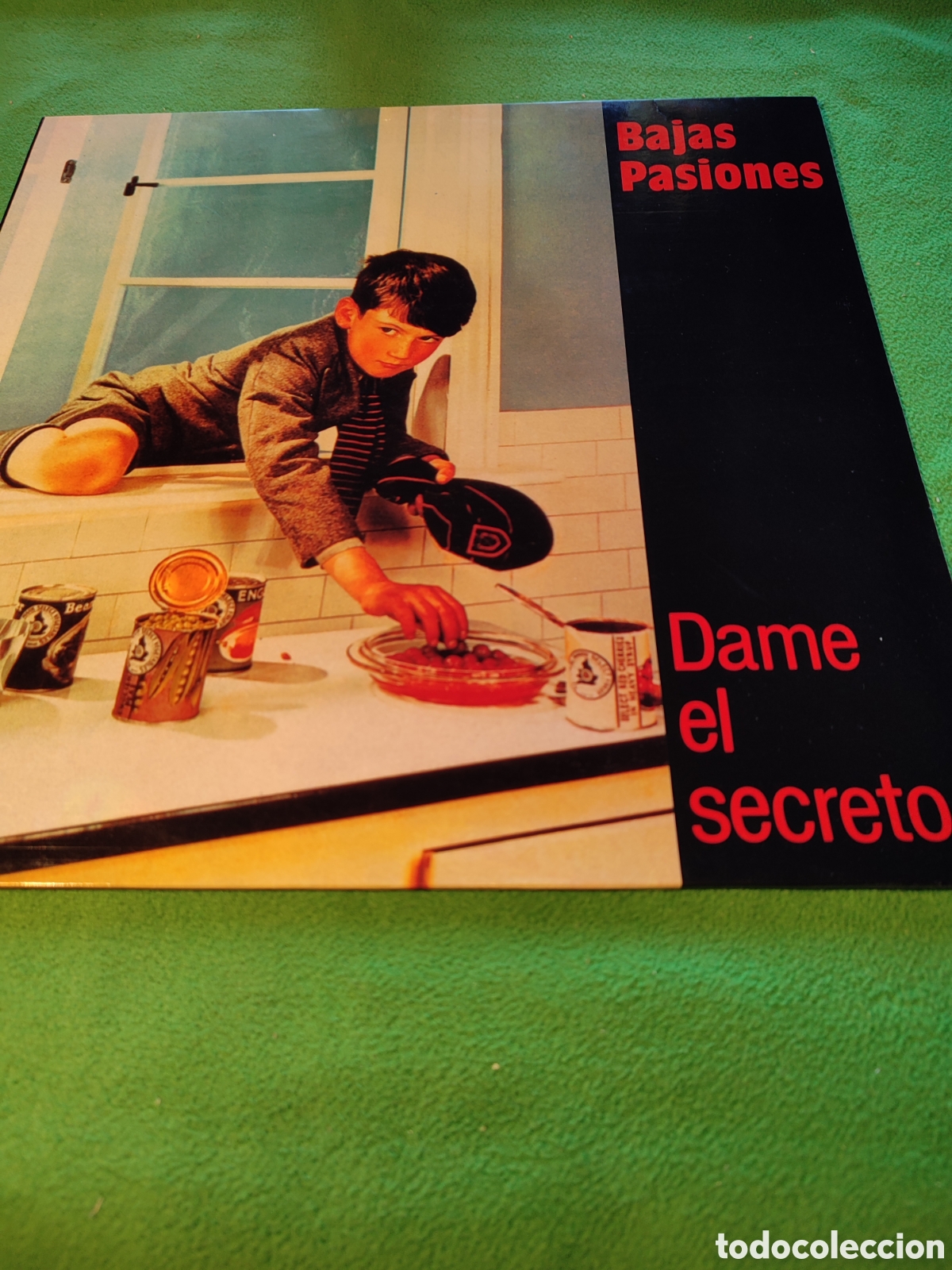 Discos de vinilo: Bajas Pasiones - Dame el secreto - Foto 1