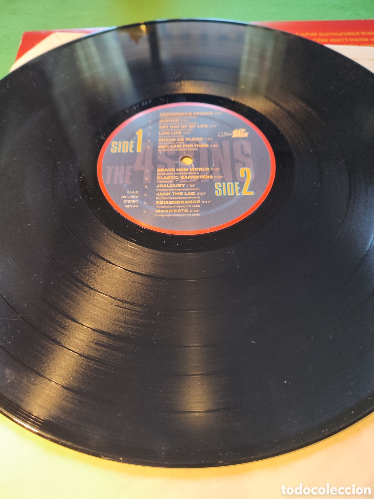 Discos de vinilo: The 4 Skins - Low life - Foto 3