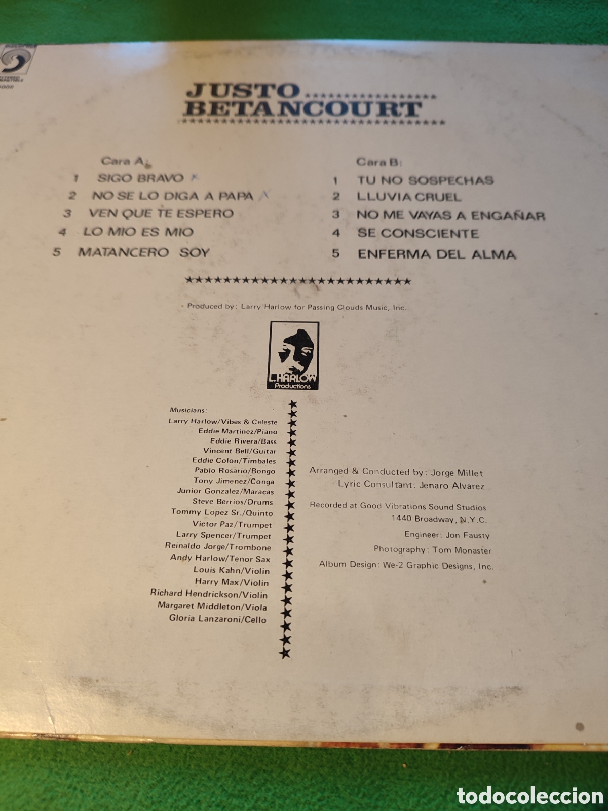 Discos de vinilo: Justo Betancourt - Same - Foto 2