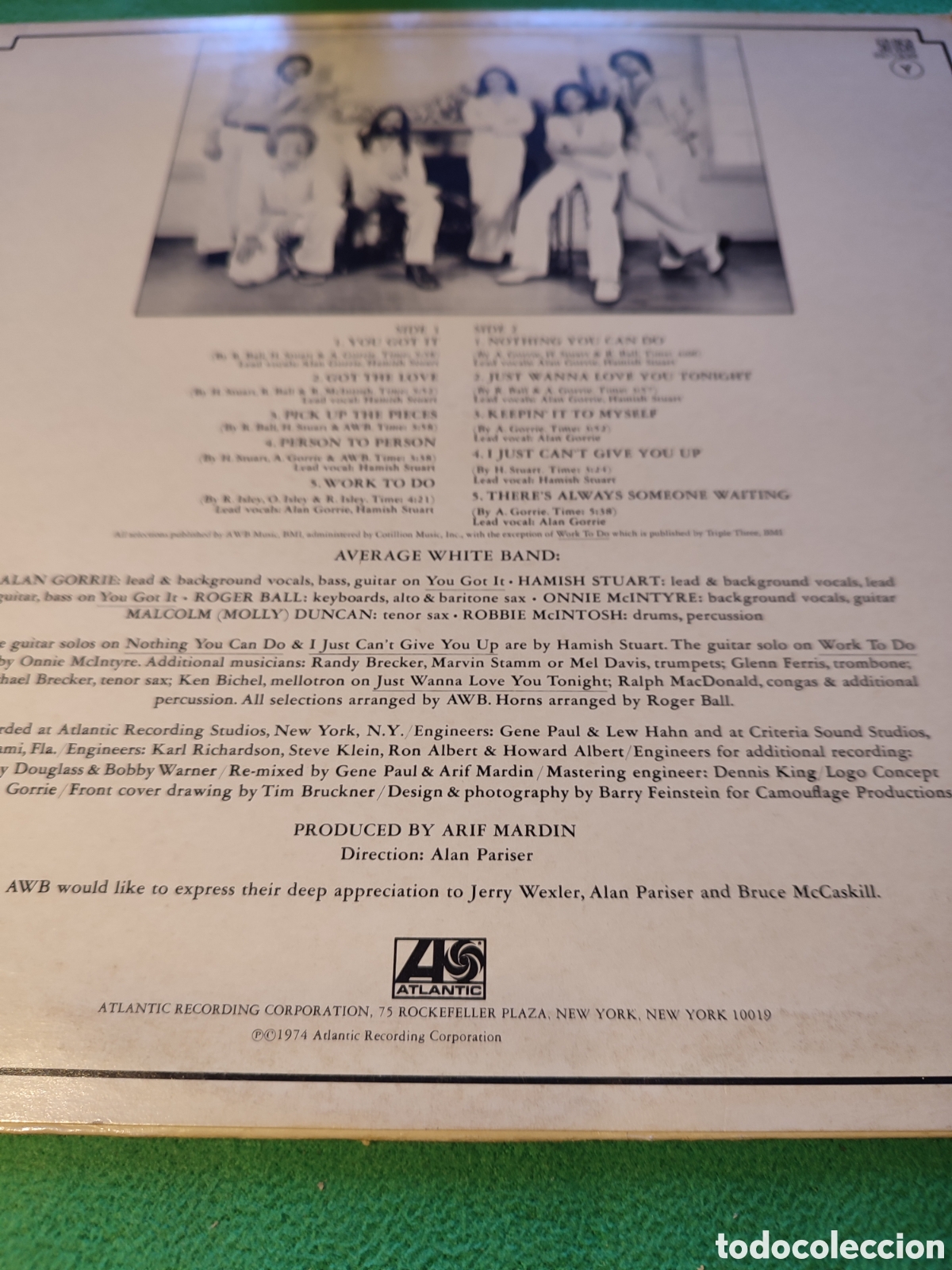 Discos de vinilo: Average White Band - Same - Foto 2