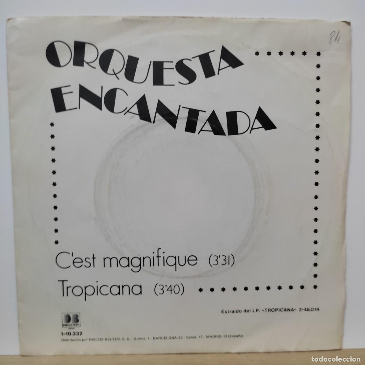 Discos de vinilo: ORQUESTA ENCANTADA - Cest magnifique - Foto 1