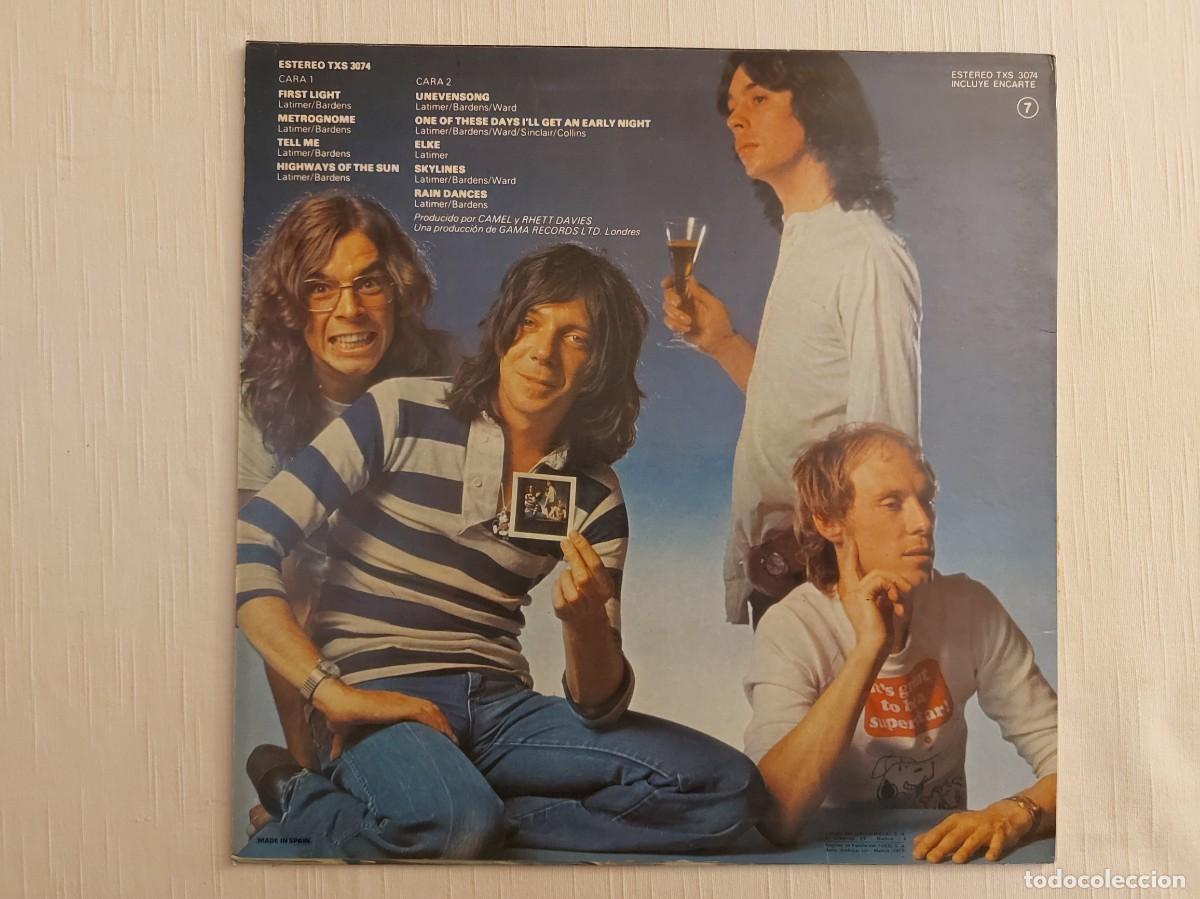 Discos de vinilo: LP Camel. Rain Dances - Foto 2