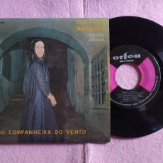 Discos de vinilo: 7” CIDALIA MOREIRA – SOU COMPANHEIRA DO VENTO - ORFEU ATEP 6386 - PORTUGAL PRESS - EP (EX/EX)