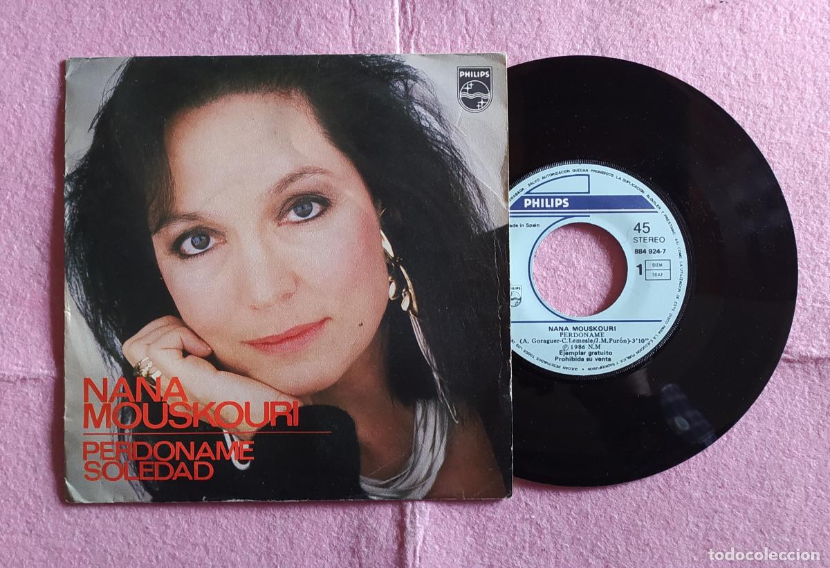 Discos de vinil: 7&rdquo; NANA MOUSKOURI &ndash; Perdoname - Philips 884924-7 - SPAIN press - PROMO (EX-/EX)