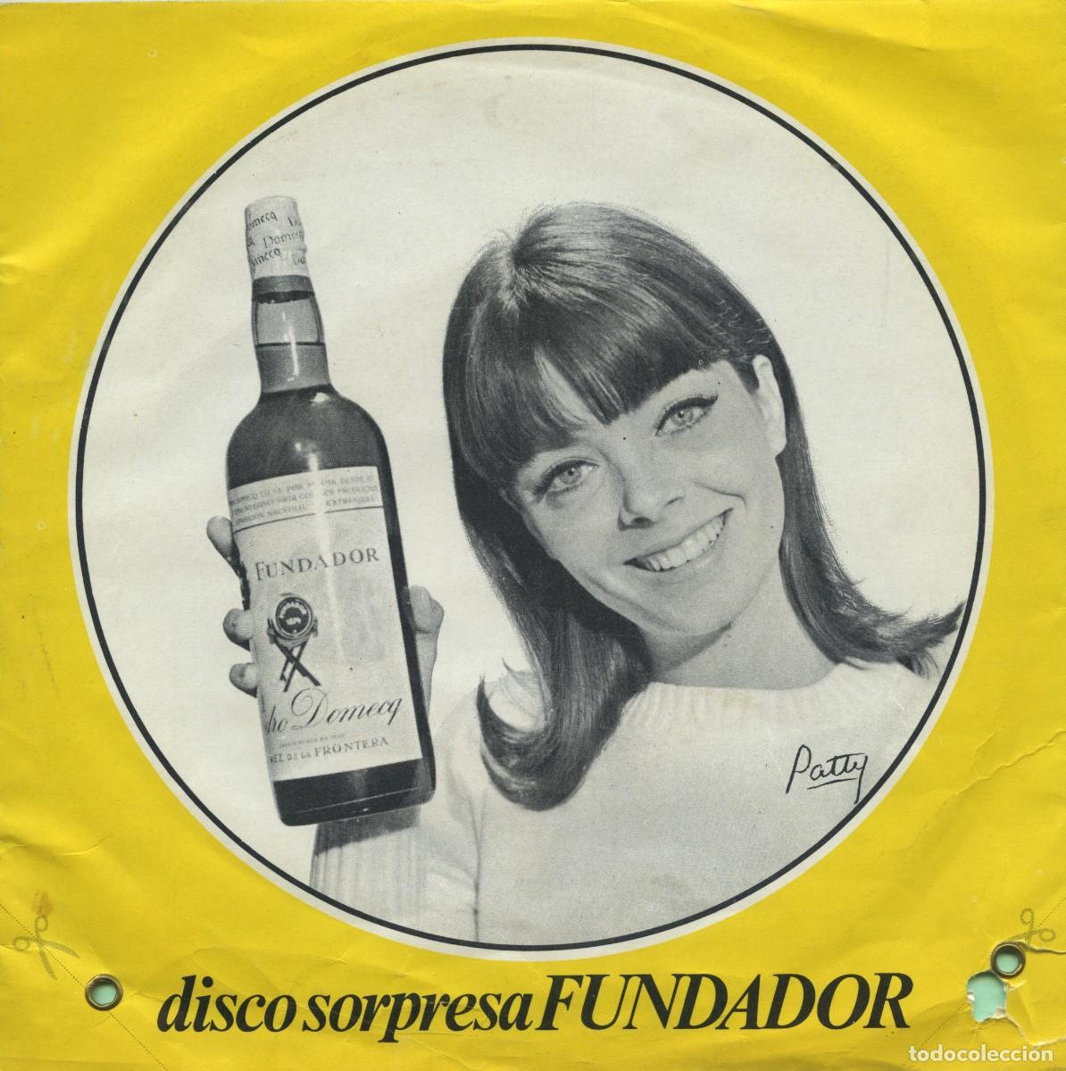 Discos de vinilo: Disco sorpresa Fundador. Rel&aacute;mpagos. 1966. - Foto 1