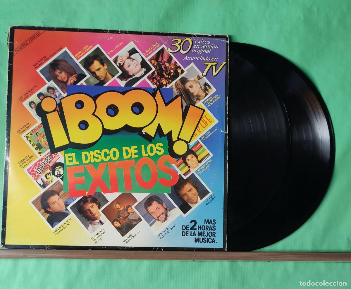 Discos de vinilo: BOOM EL DISCO DE LOS EXITOS ** EMI ** DOBLE LP VINILO ** JUANI - Foto 1