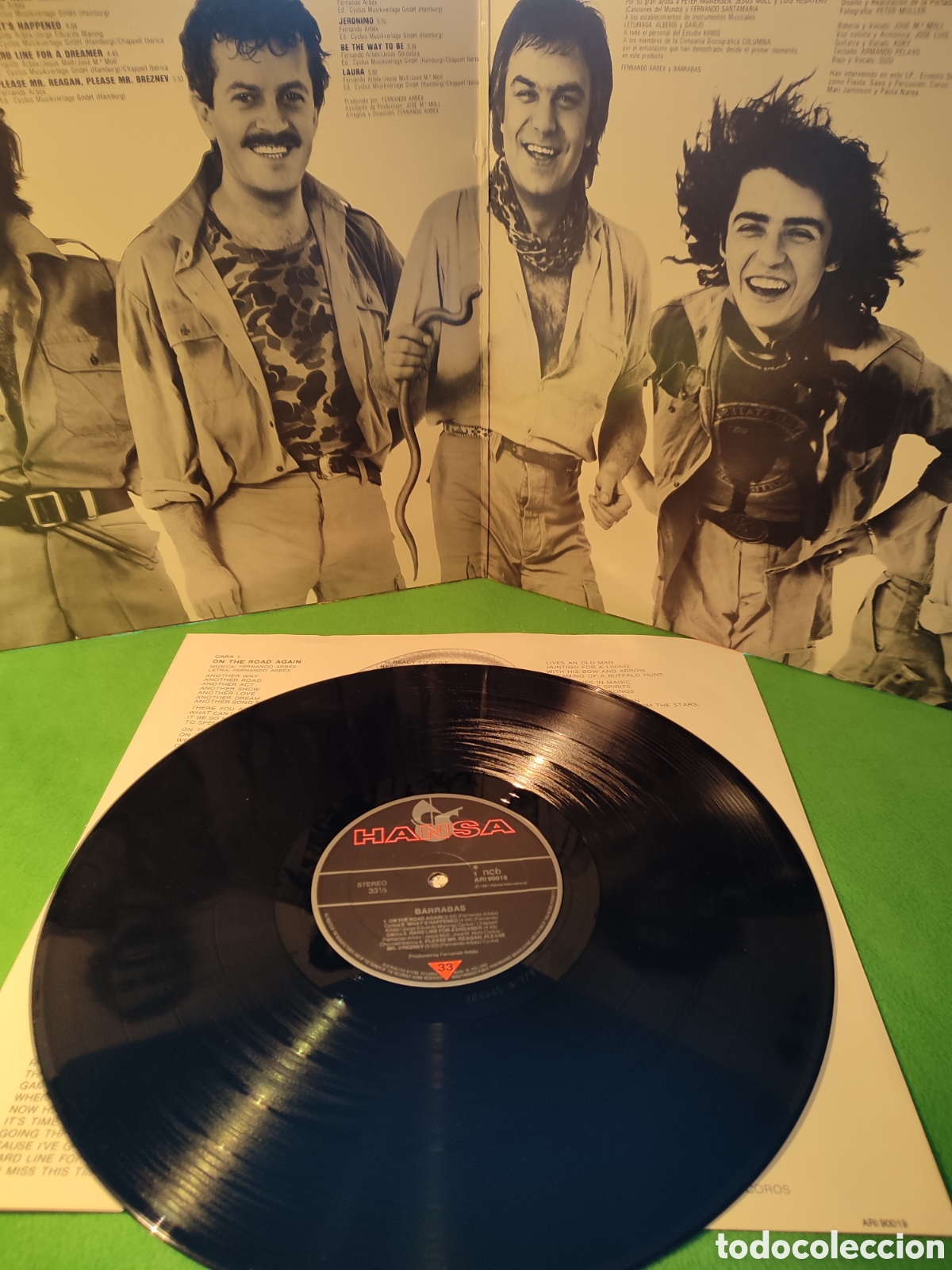 Discos de vinilo: Barrabas - Piel de Barrab&aacute;s - Foto 2