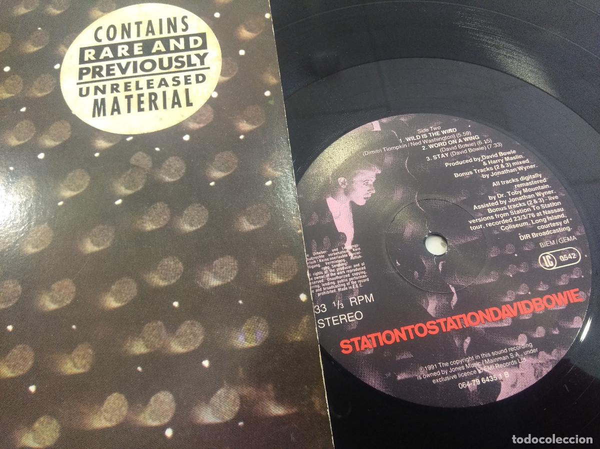 Discos de vinilo: DAVID BOWIE/STATION TO STATION/VINILO GATEFOLD. - Foto 3