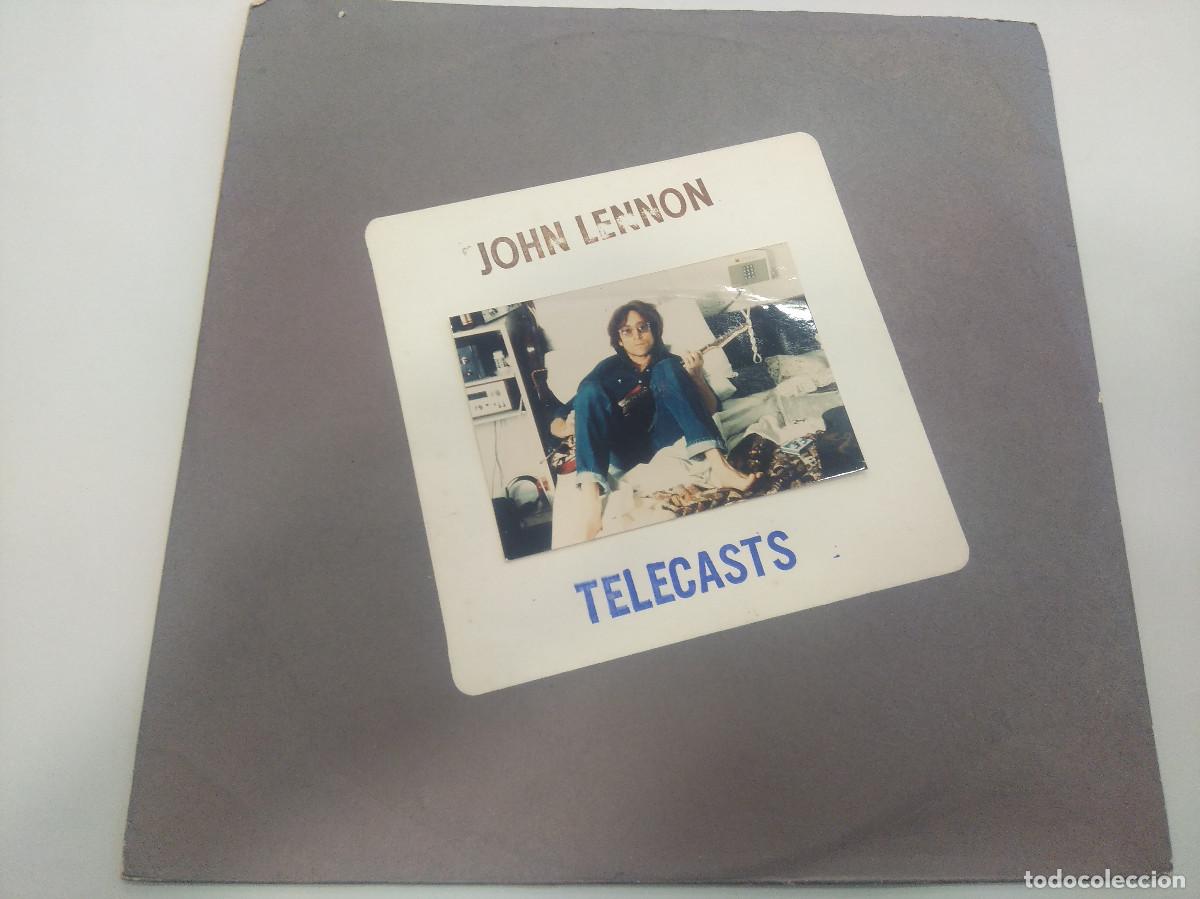 Discos de vinilo: JOHN LENNON/TELECASTS/VINILO ROJO. - Foto 1