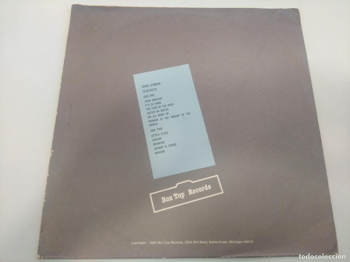 Discos de vinilo: JOHN LENNON/TELECASTS/VINILO ROJO. - Foto 3