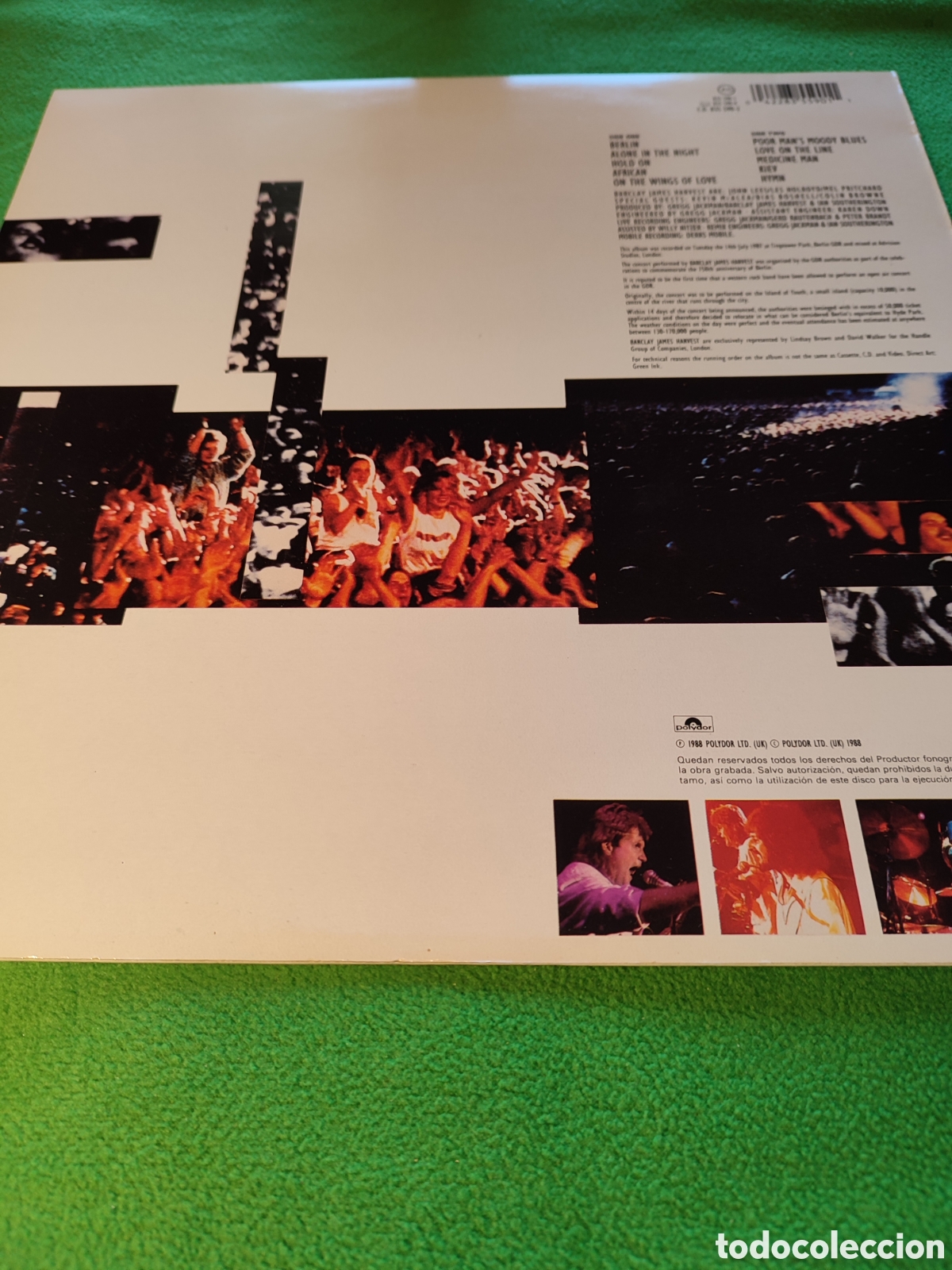 Discos de vinilo: Barclay James Harvest - Glasnost - Foto 2