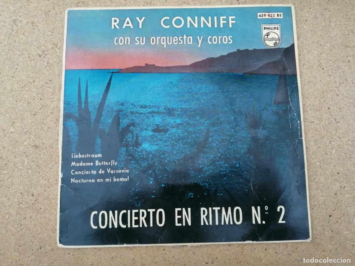 Discos de vinilo: DISCO SINGLE. RAY CONNIFF ORQUESTA Y COROS CONCIERTO EN RITMO NUMERO 2 - Foto 1