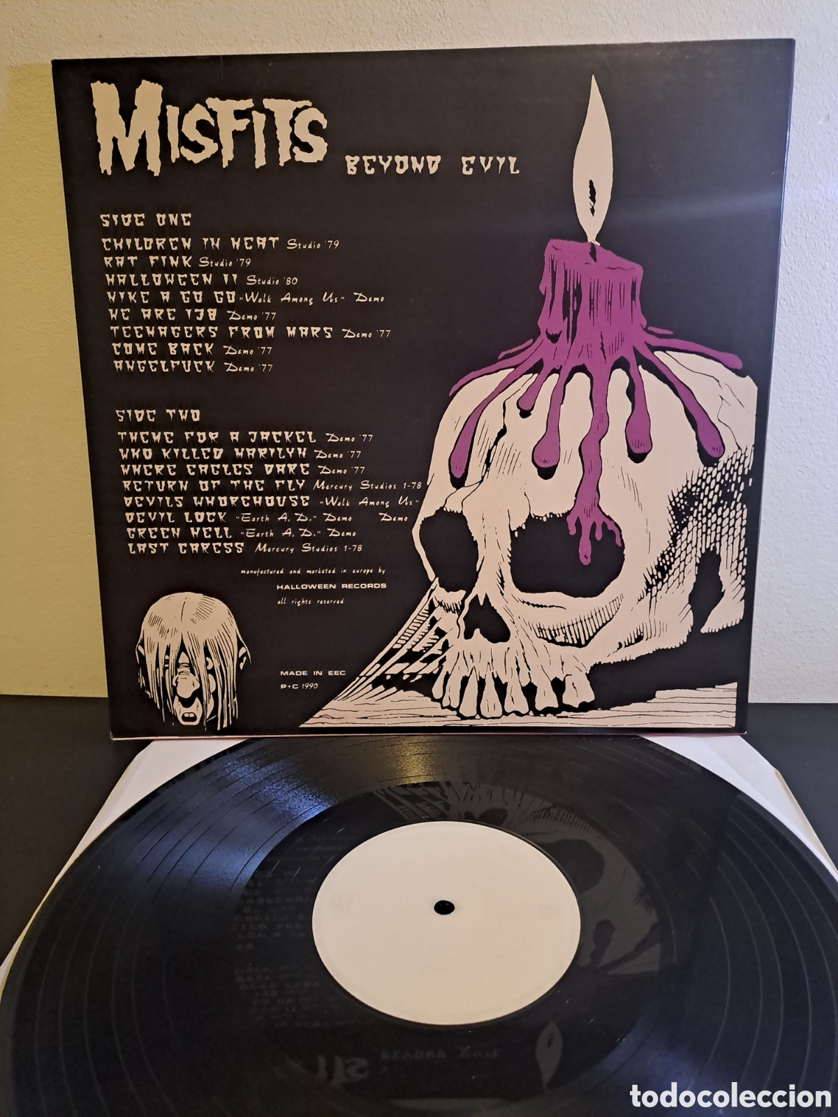 Discos de vinilo: Misfits&nbsp;&ndash;&nbsp;Beyond Evil. Germany. 2002. LP. LA.5 - Foto 2