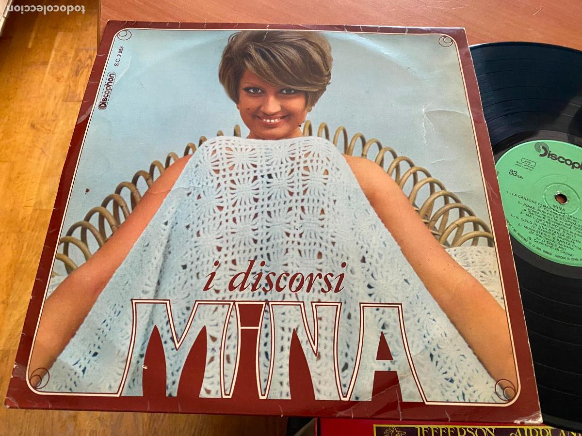 Discos de vinilo: MINA (I DISCORSI) LP ESPA&Ntilde;A 1969 (B-48) - Foto 1