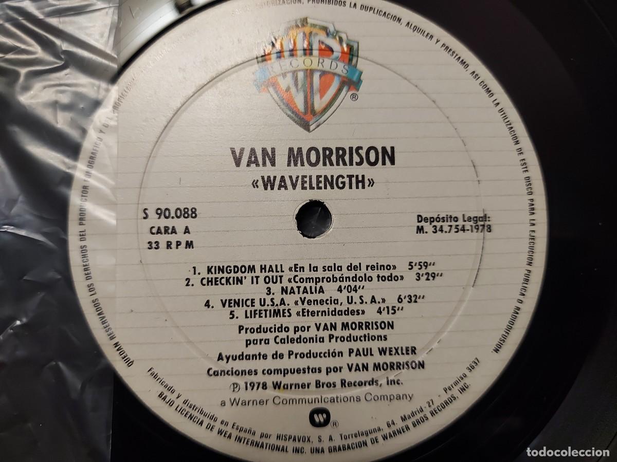 Discos de vinilo: LP Van Morrison. Wavelength - Foto 3