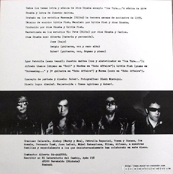 Discos de vinilo: ATOM RHUMBA HORMONAL RIOT LP - Foto 3