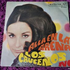 Dischi in vinile: LOS CRUCEÑOS – ALLA EN LA ARENA ,VINYL 7”, SINGLE 1968 SPAIN 3-10320