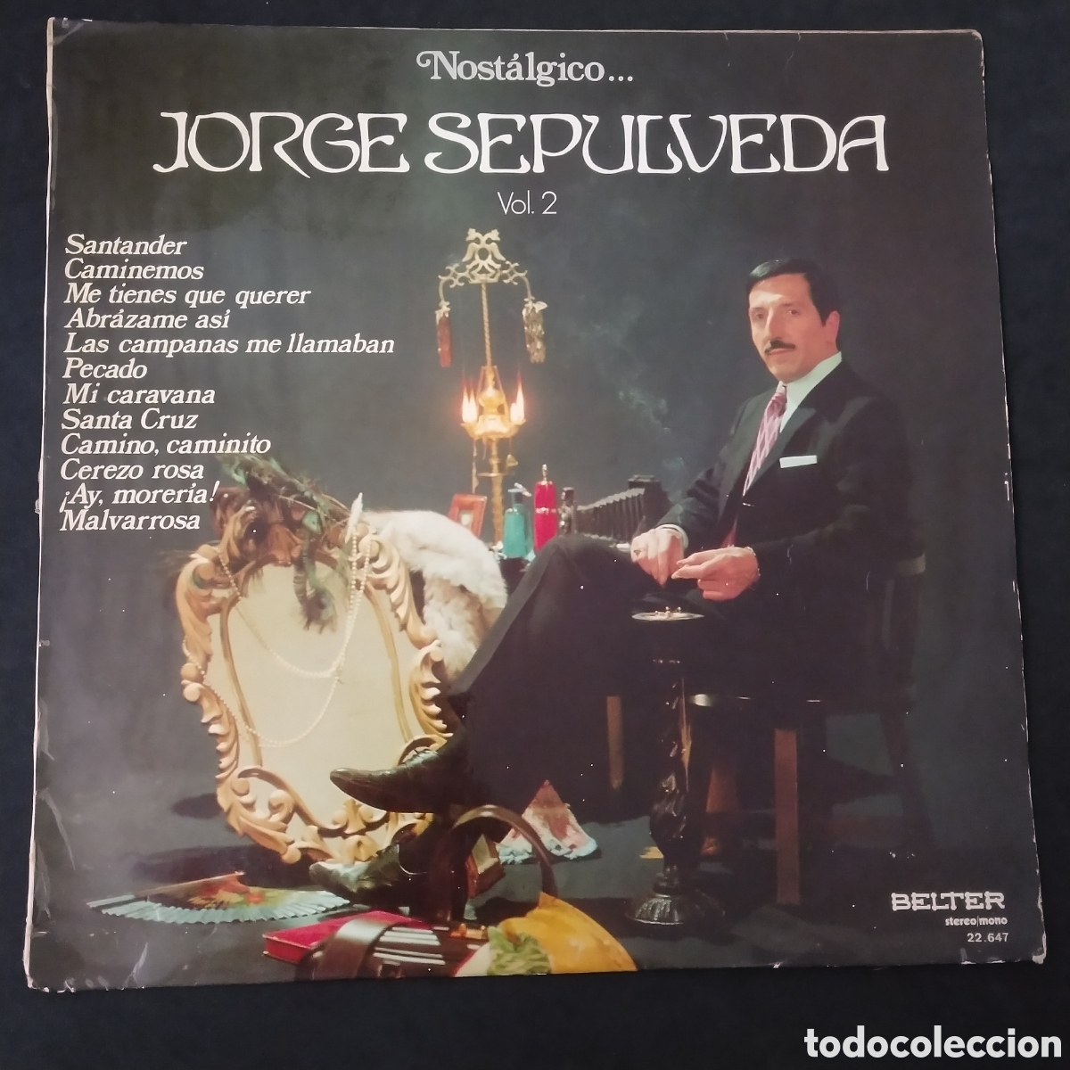 Discos de vinilo: JORGE SEP&Uacute;LVEDA - NOST&Aacute;LGICO ... - VOL. 2 - LP - 1972 - Foto 1